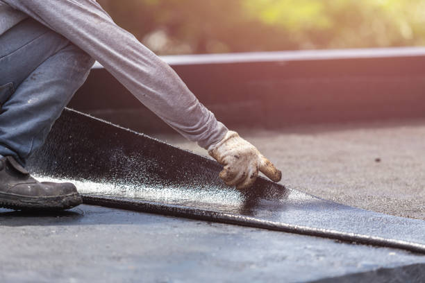 Professional Waterproofing technician working in Brookside, NJ